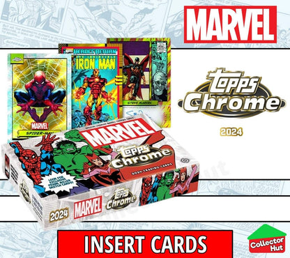 Marvel Topps Chrome 2024 INSERT Card Collection YOU CHOOSE