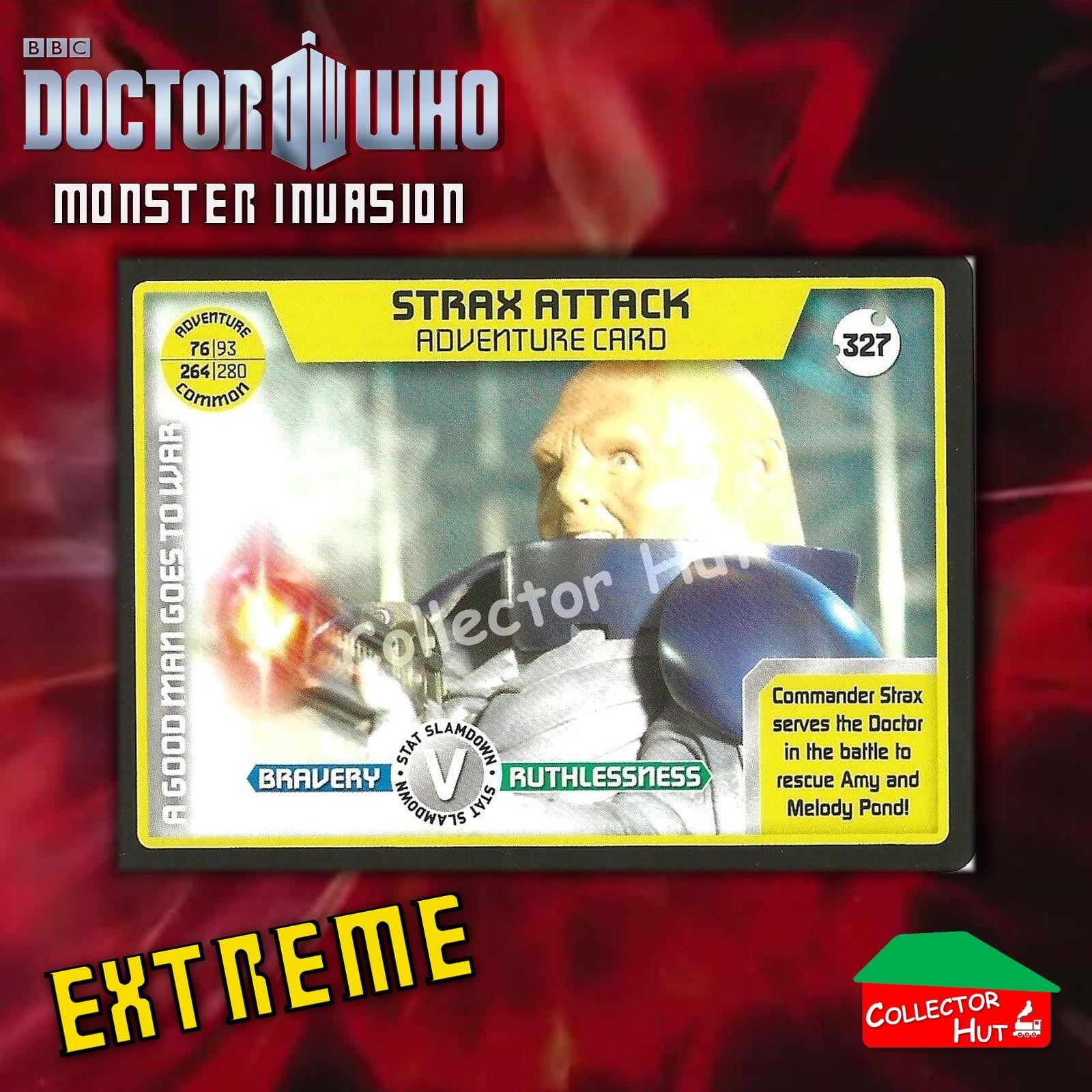DOCTOR WHO Monster Invasion EXTREME Cards 166-344 New Fresh & Sleeved YOU CHOOSE