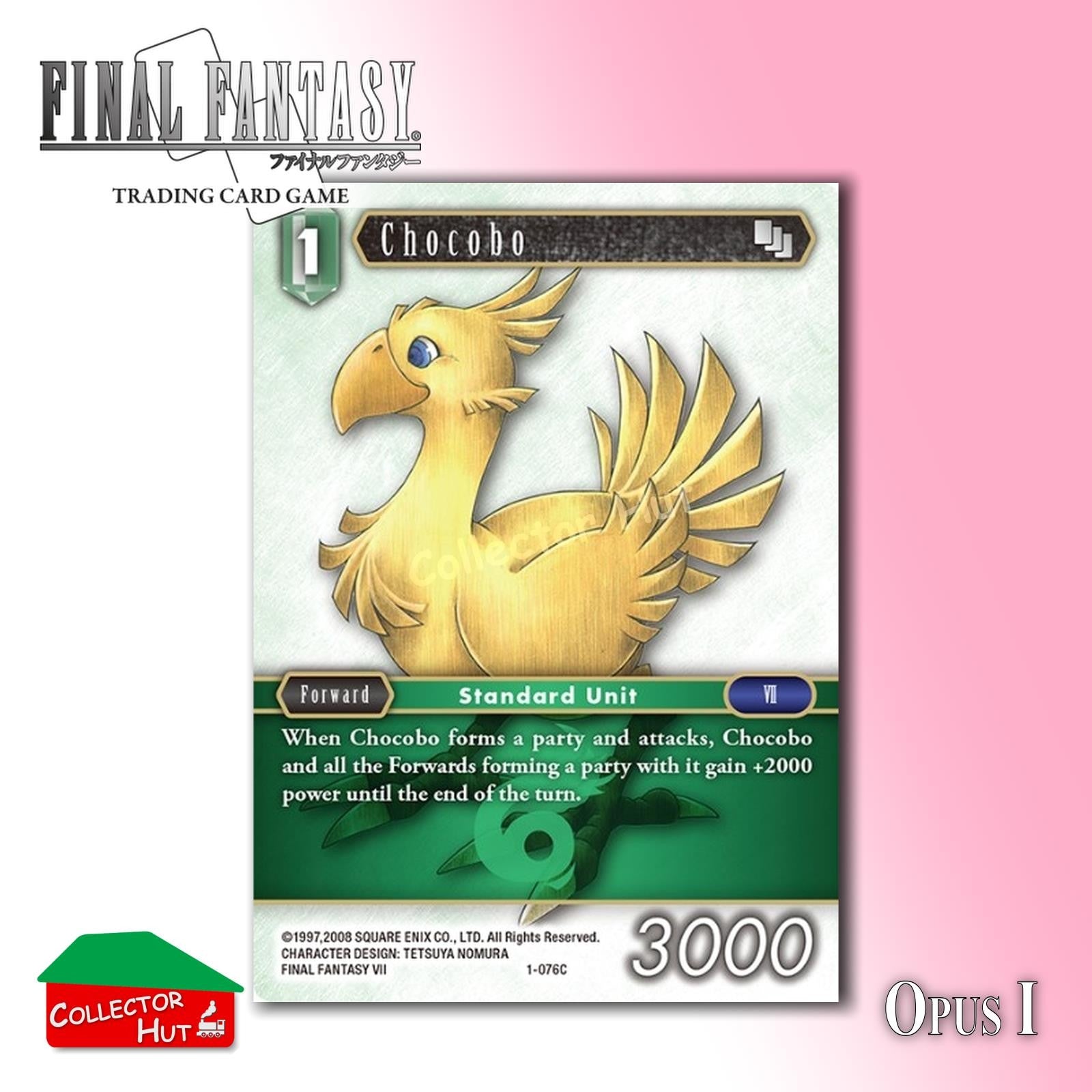 Final Fantasy Trading Card Game OPUS I Singles You Choose