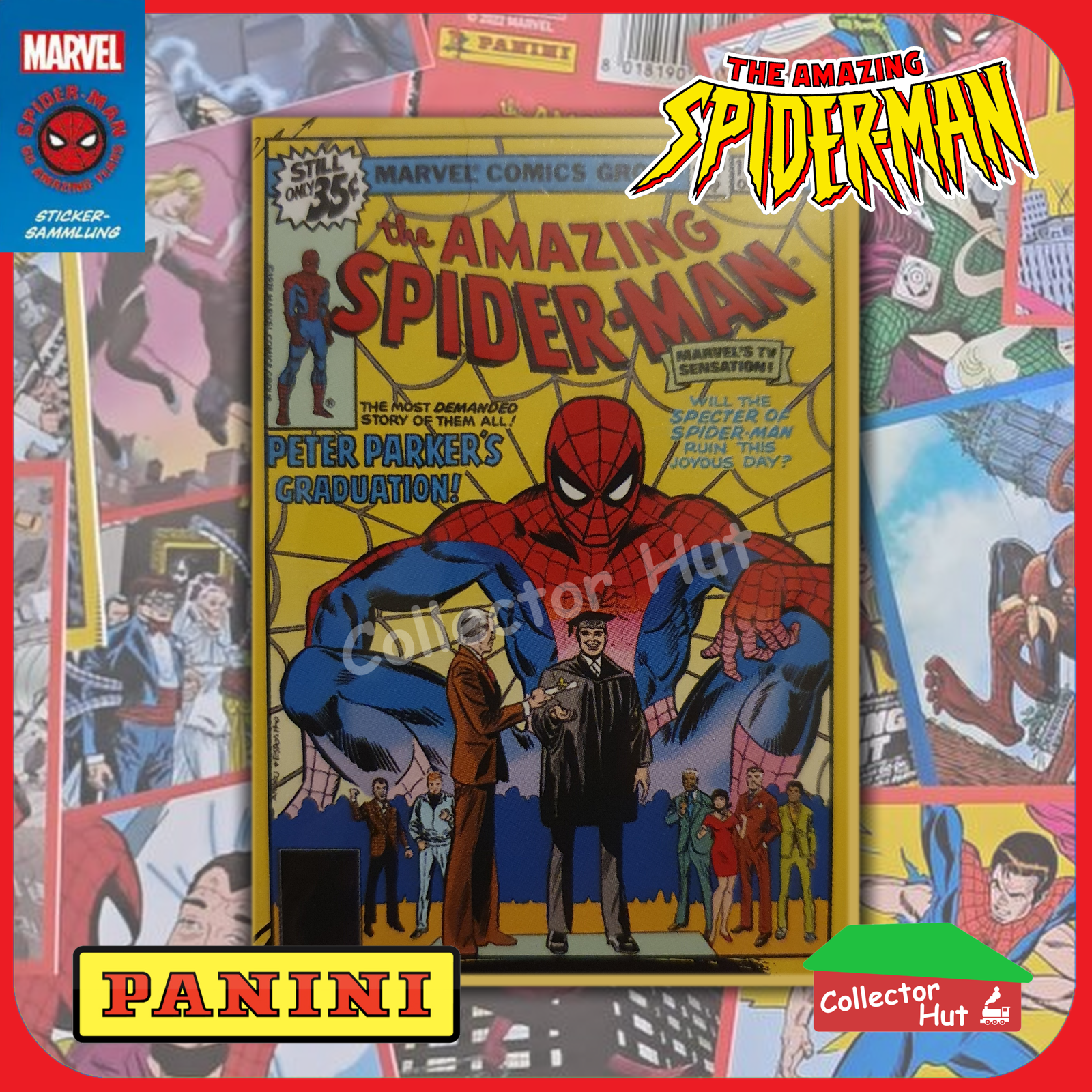 Panini The Amazing Spider-Man 60th Anniversary Trading Cards Singles 1-60