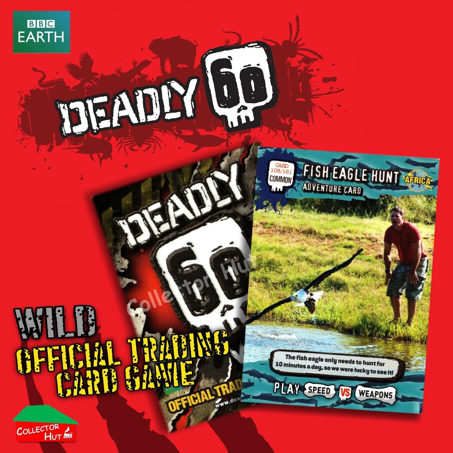 CBBC Deadly 60 WILD Trading Cards  Choose Your Cards