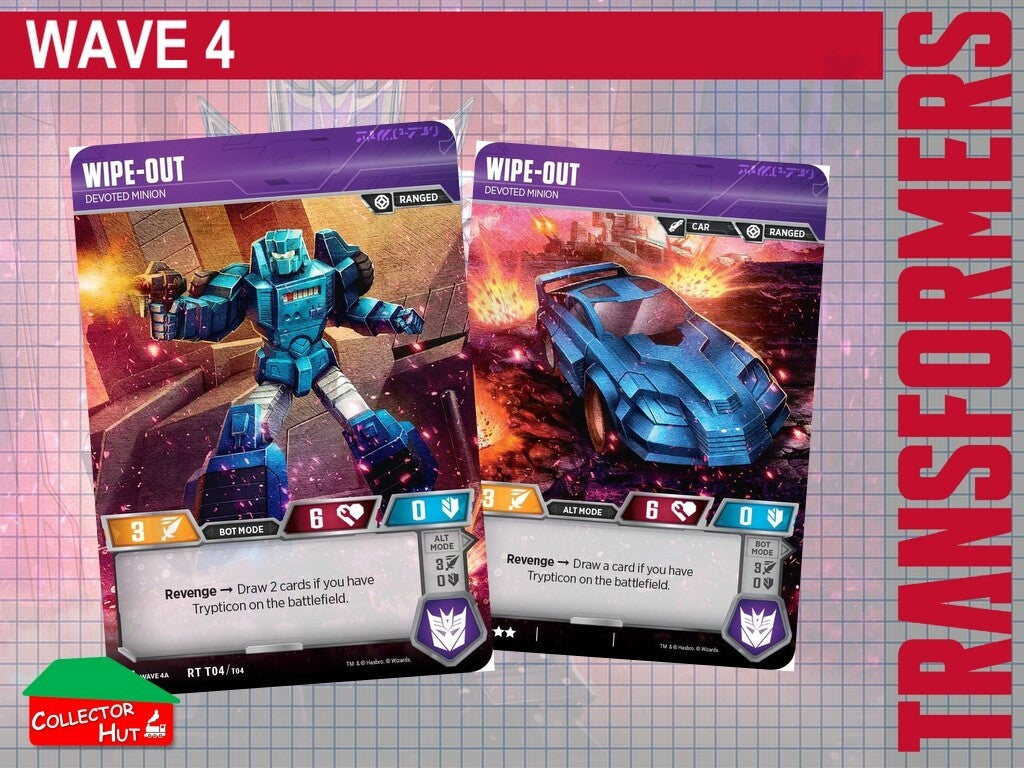 Transformers TCG CHARACTER Trading Cards All Waves