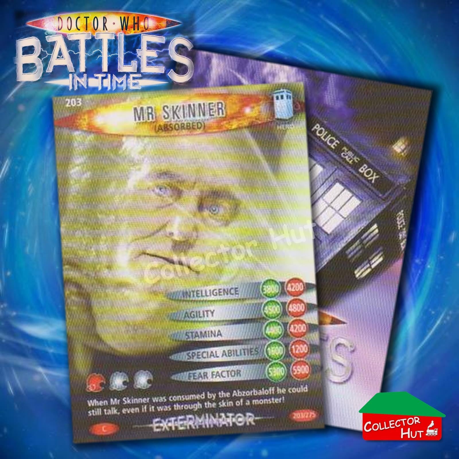 DOCTOR WHO Battles in Time #140-275 EXTERMINATOR RARE & COMMON Cards YOU CHOOSE