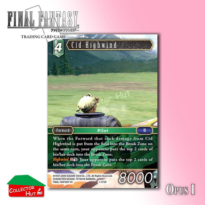 Final Fantasy Trading Card Game OPUS I Singles You Choose