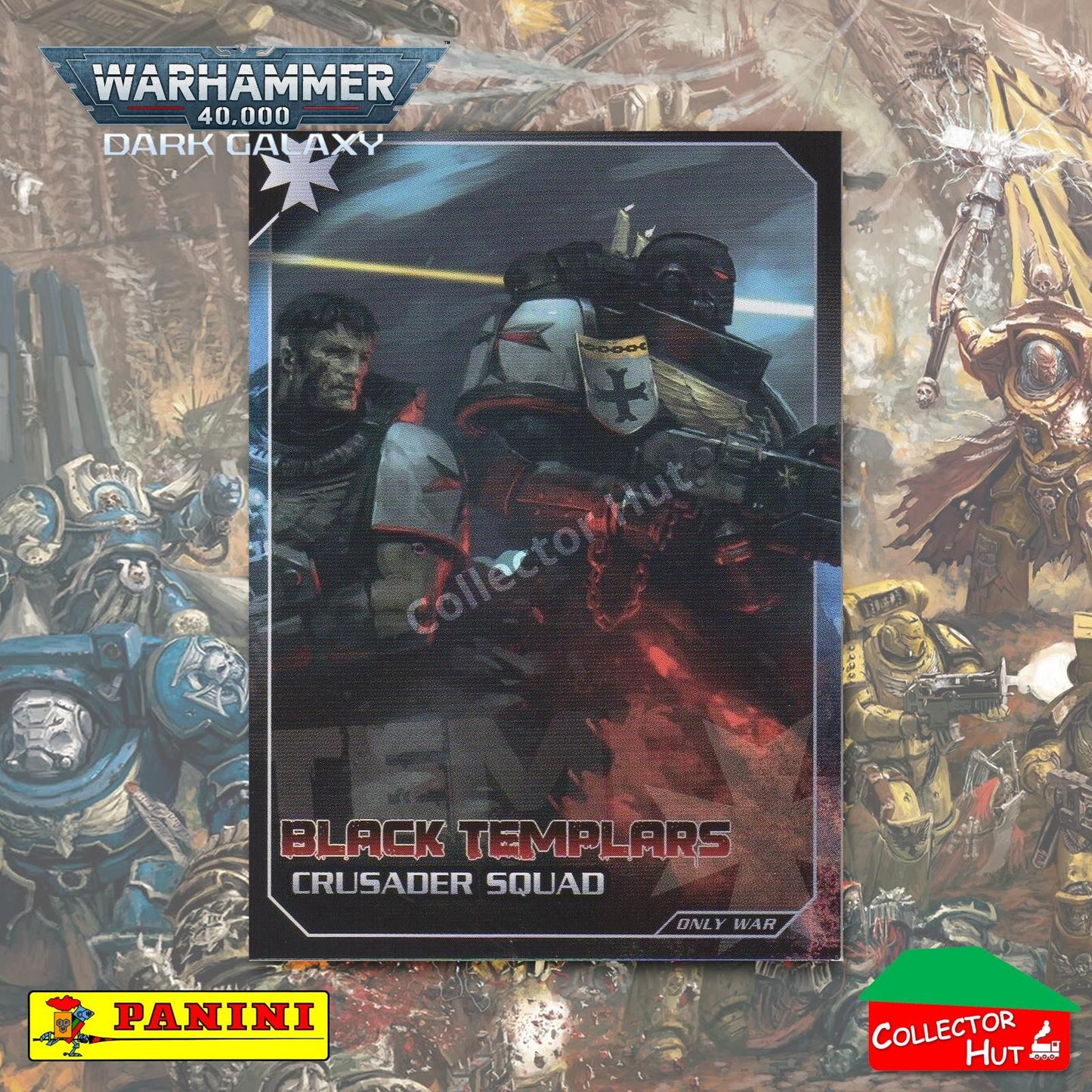 PANINI Warhammer 40,000 Dark Galaxy Only War Base Trading Cards #1-225