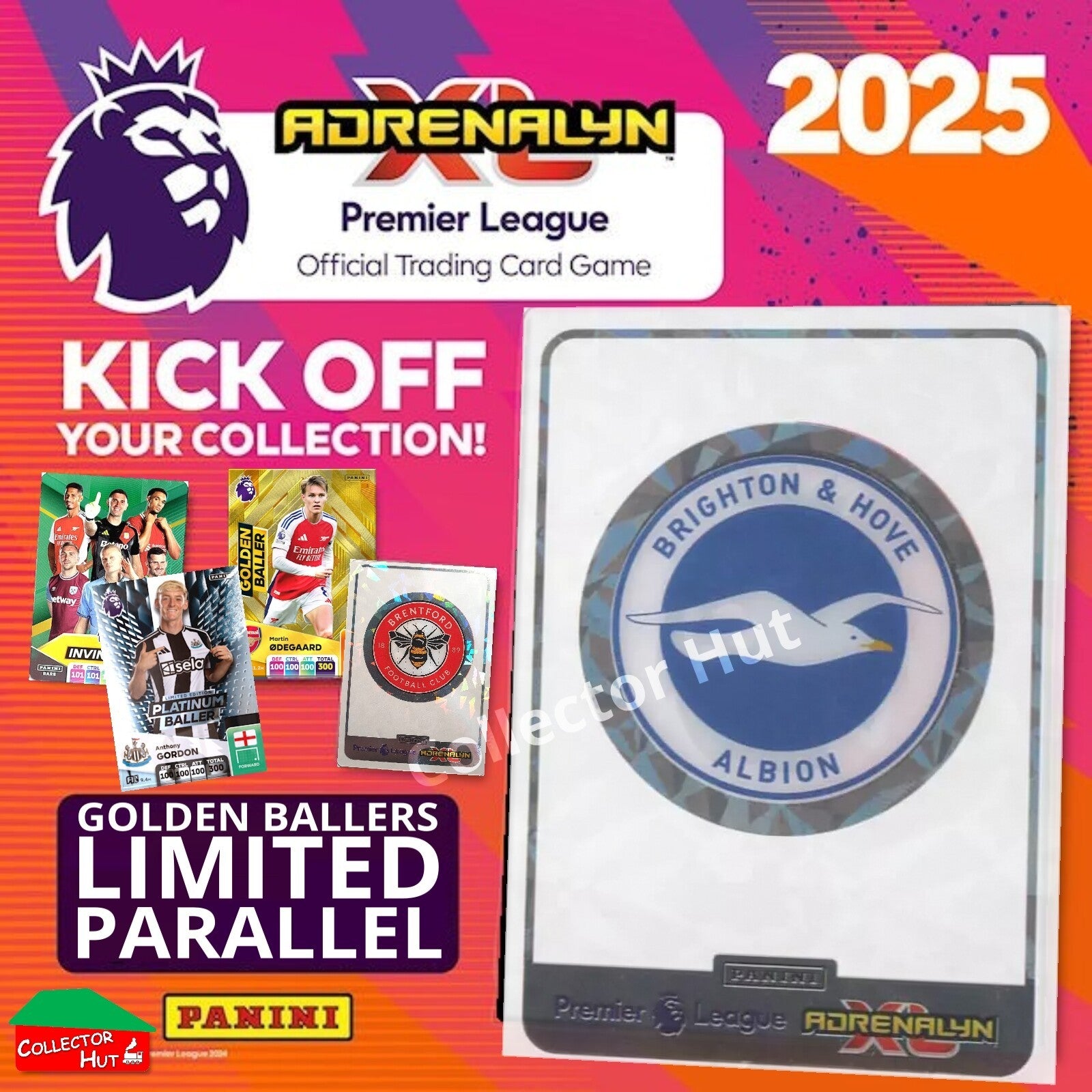 Panini Adrenalyn XL Premier League 2025 2024/25 Golden Ballers & Limited Edition