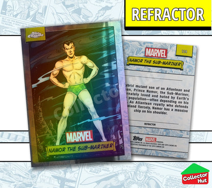 Marvel Topps Chrome 2024 REFRACTOR Card Collection YOU CHOOSE