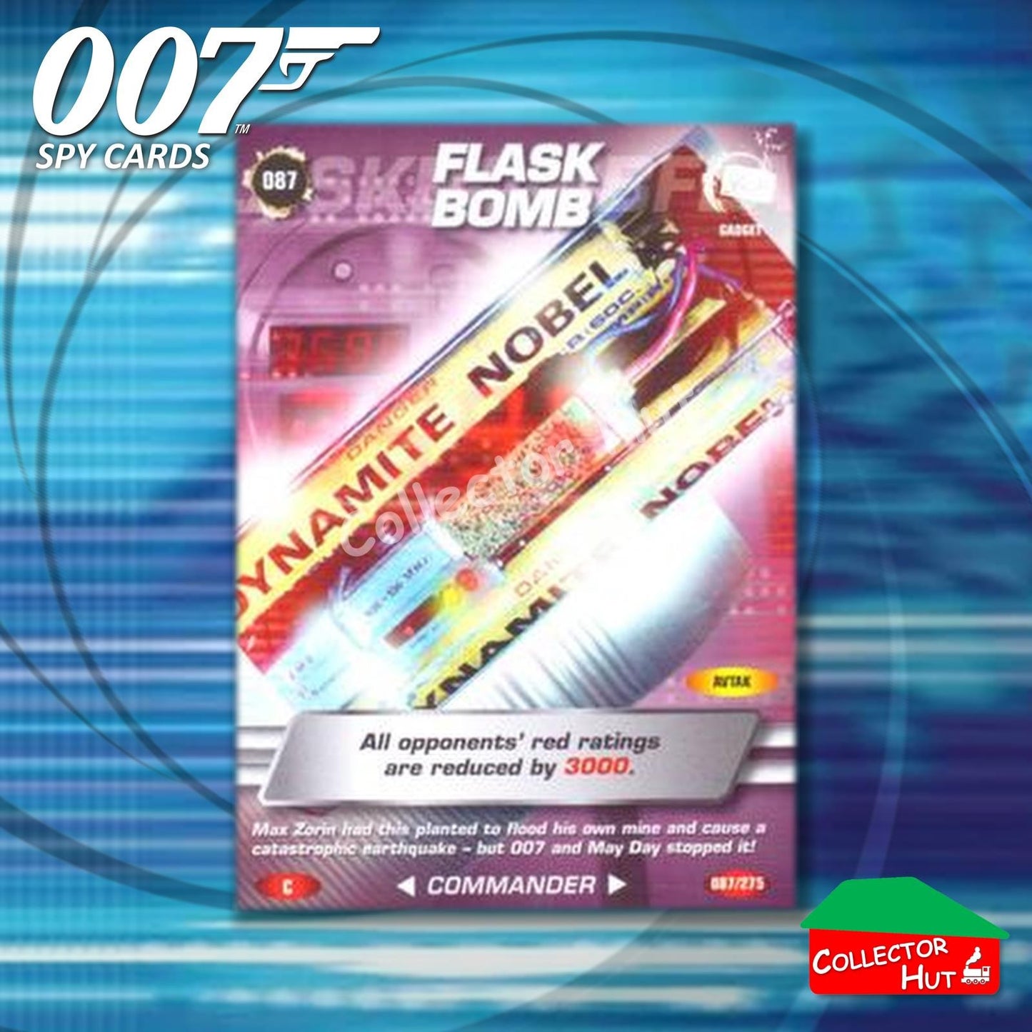 James Bond 007 Commander Spy Cards BASE COMMON YOU CHOOSE