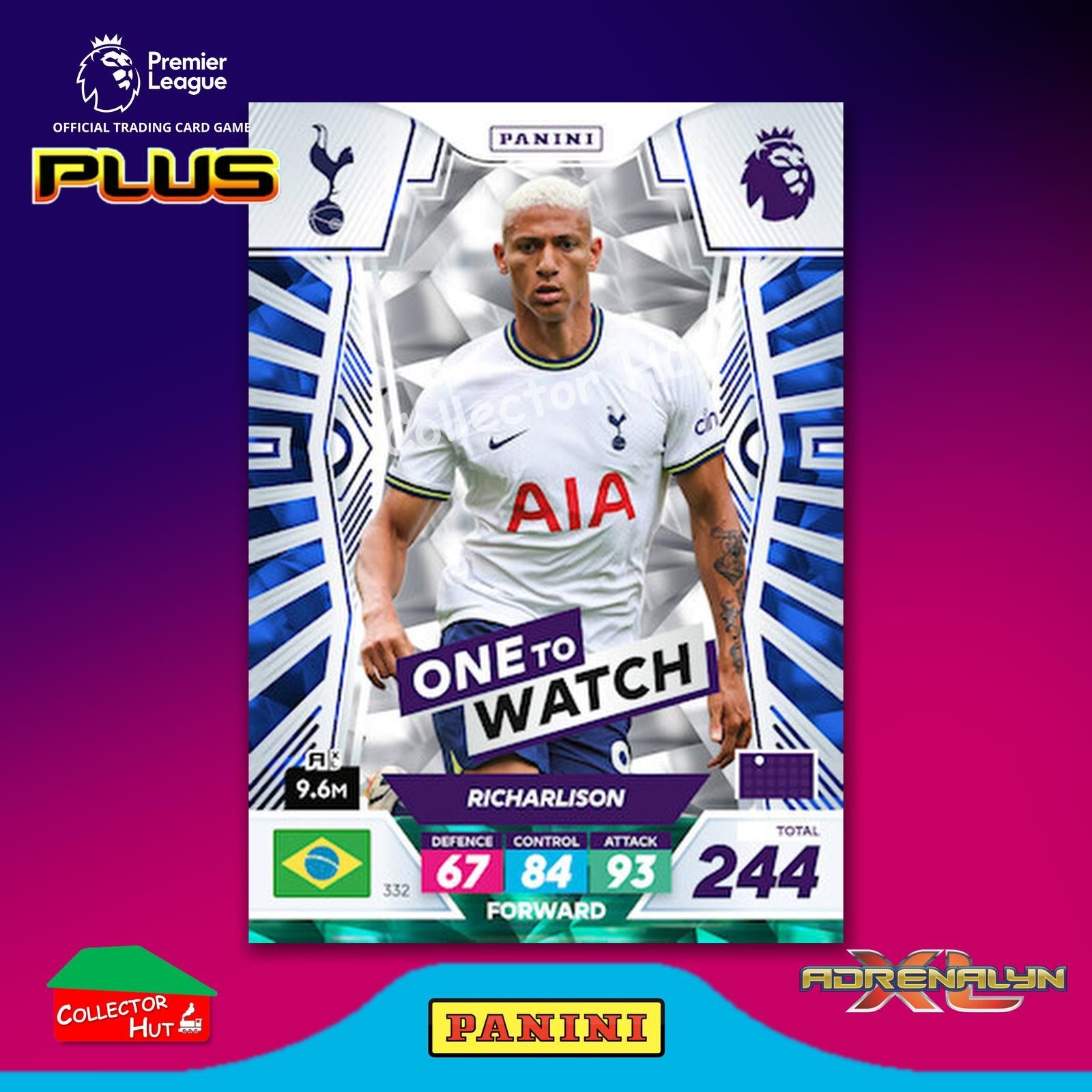 Panini Premier League Adrenalyn XL PLUS 2023 2022/23 Base Cards #190 - #369