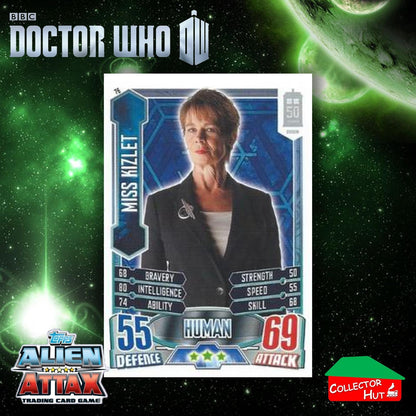 Topps Doctor Who Alien Attax 50th Anniversary Edition Companion Timeless Cards