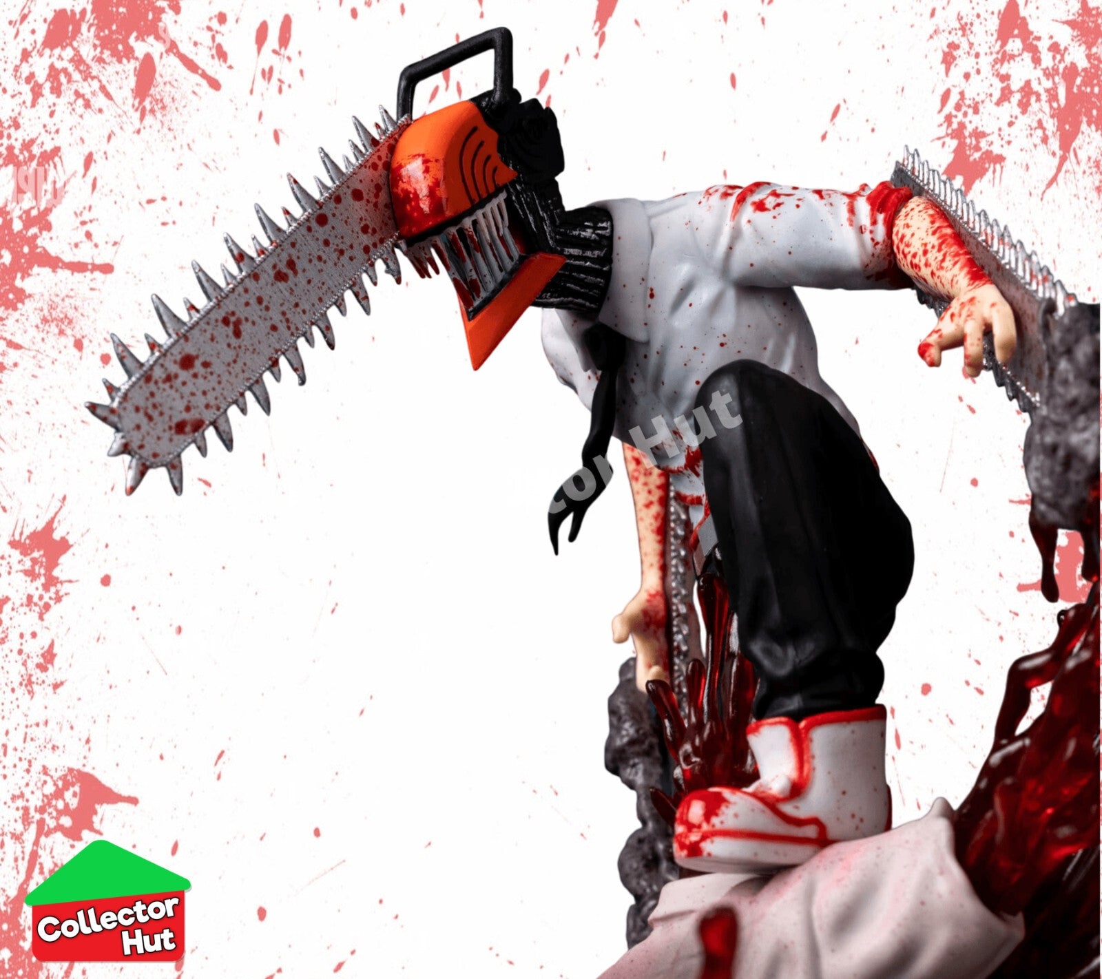 Chainsaw Man Denji Anime Action Figure 28cm Character Collectible Model Statue
