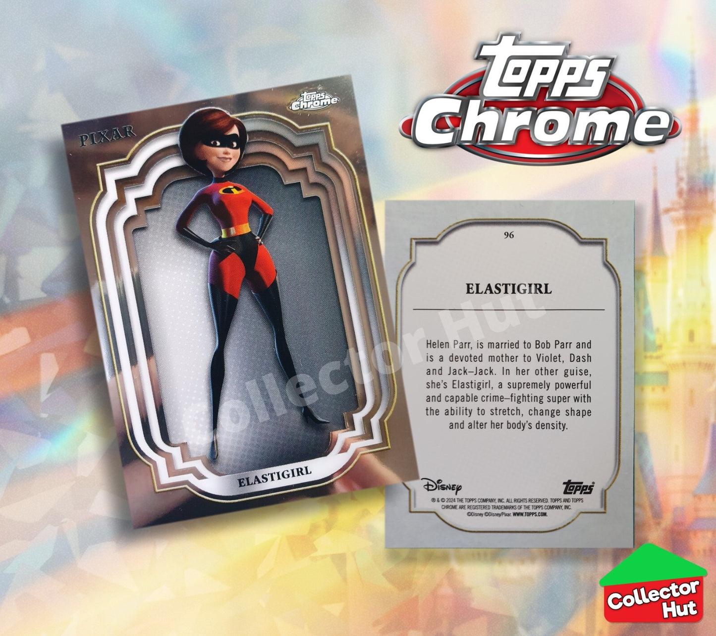 Disney Topps Chrome 2024 Base Cards 1-200 Pick Singles to Complete Your Set