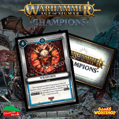 Warhammer Age of Sigmar: Champions Wave 3 SAVAGERY Trading Cards CHOOSE SINGLES