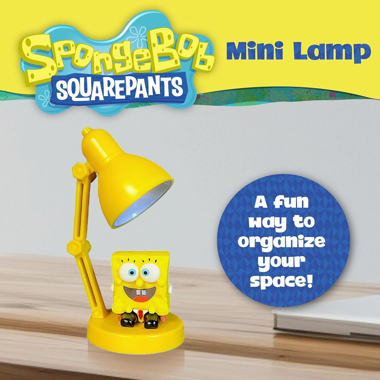 Spongebob Squarepants Mini Novelty Desktop Lamp BlueSky Studios