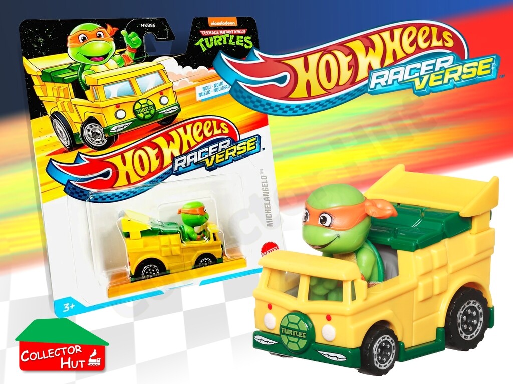 Hot Wheels RacerVerse Racer Verse Die Cast Character Race Cars