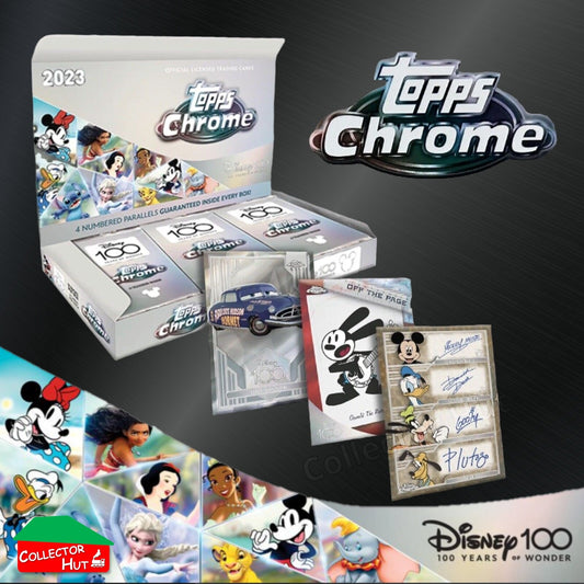 Disney 100 Topps Chrome 2023 RARE CARDS Off the Page Iconic Moments Stitch