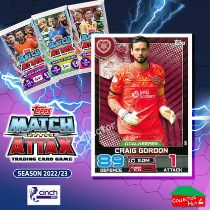 TOPPS MATCH ATTAX SPFL 2022/23 #1-162 Choose Your Card