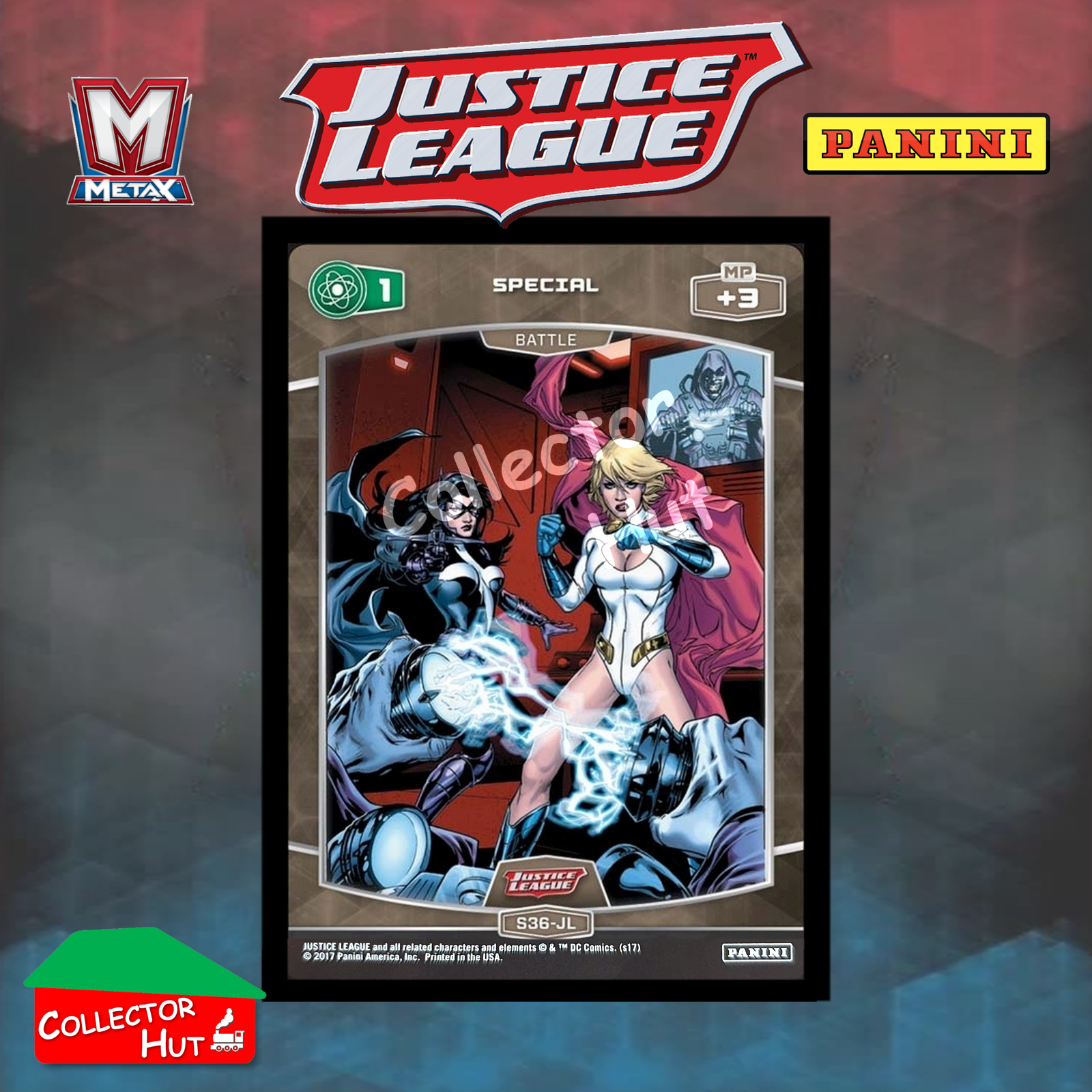 Panini MetaX DC Justice League Cards S1-S72 Choose Your Singles