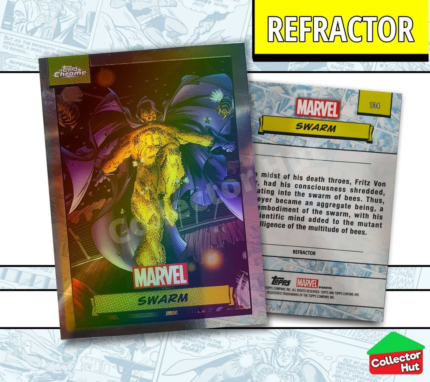 Marvel Topps Chrome 2024 REFRACTOR Card Collection YOU CHOOSE