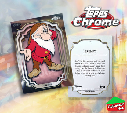 Disney Topps Chrome 2024 Base Cards 1-200 Pick Singles to Complete Your Set