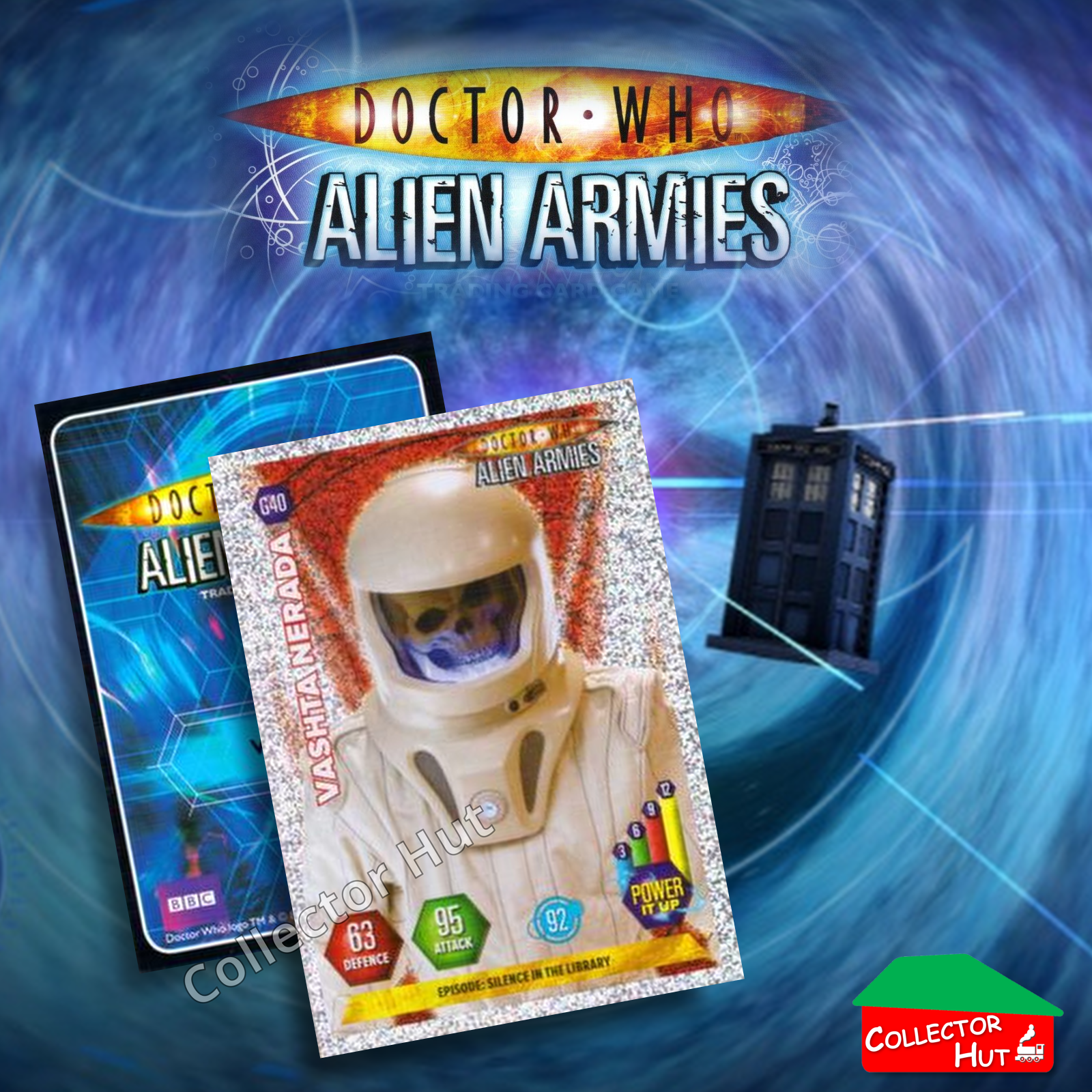 DOCTOR WHO Alien Armies Trading Cards Glitter Super Emboss Foil Cards