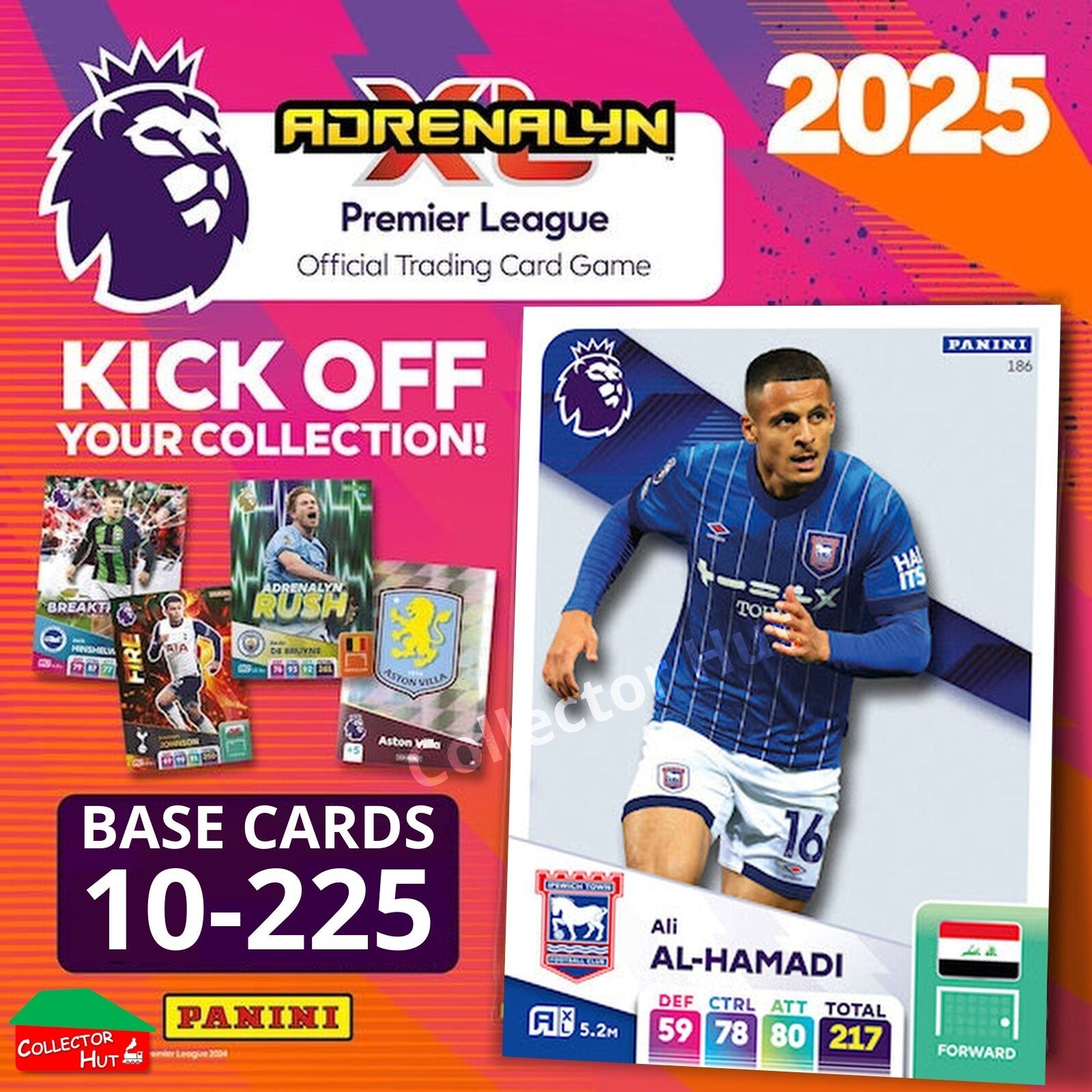 Panini Adrenalyn XL Premier League 2025 2024/25 Base & Foils #10-225
