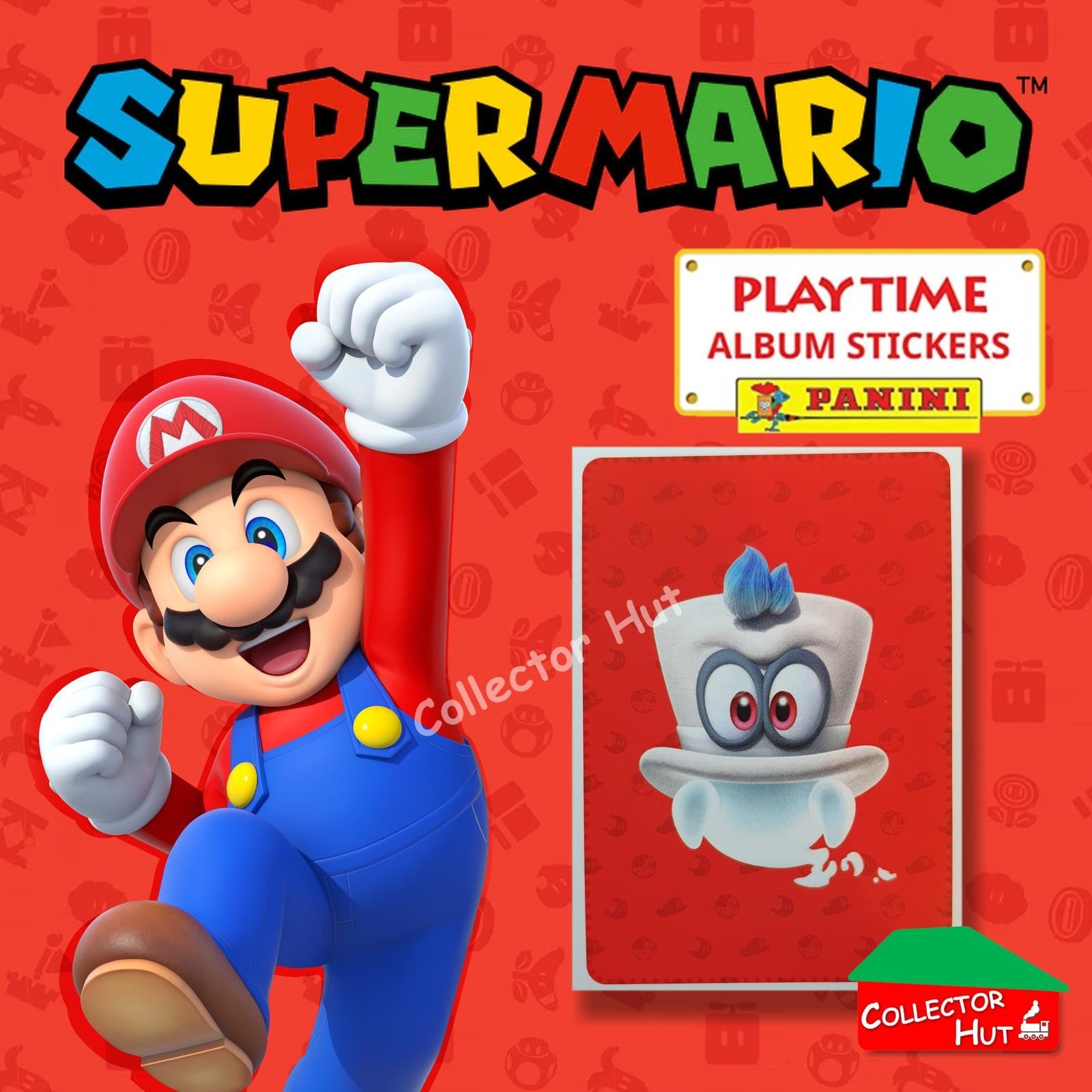 Panini Super Mario Playtime Sticker Collection Singles