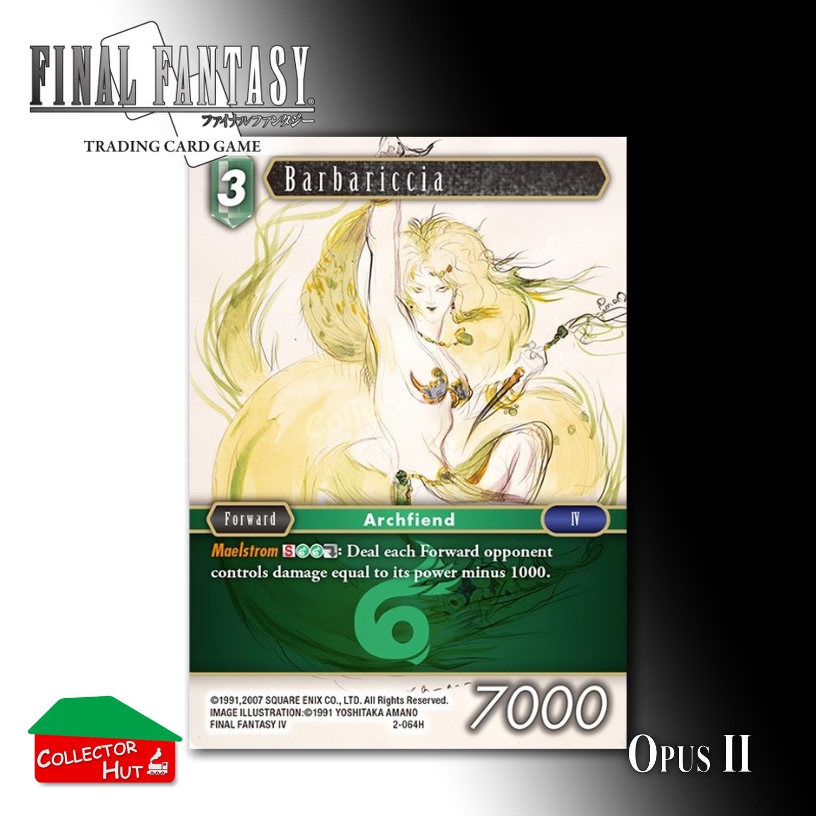 Final Fantasy Trading Card Game OPUS II 2 Singles You Choose