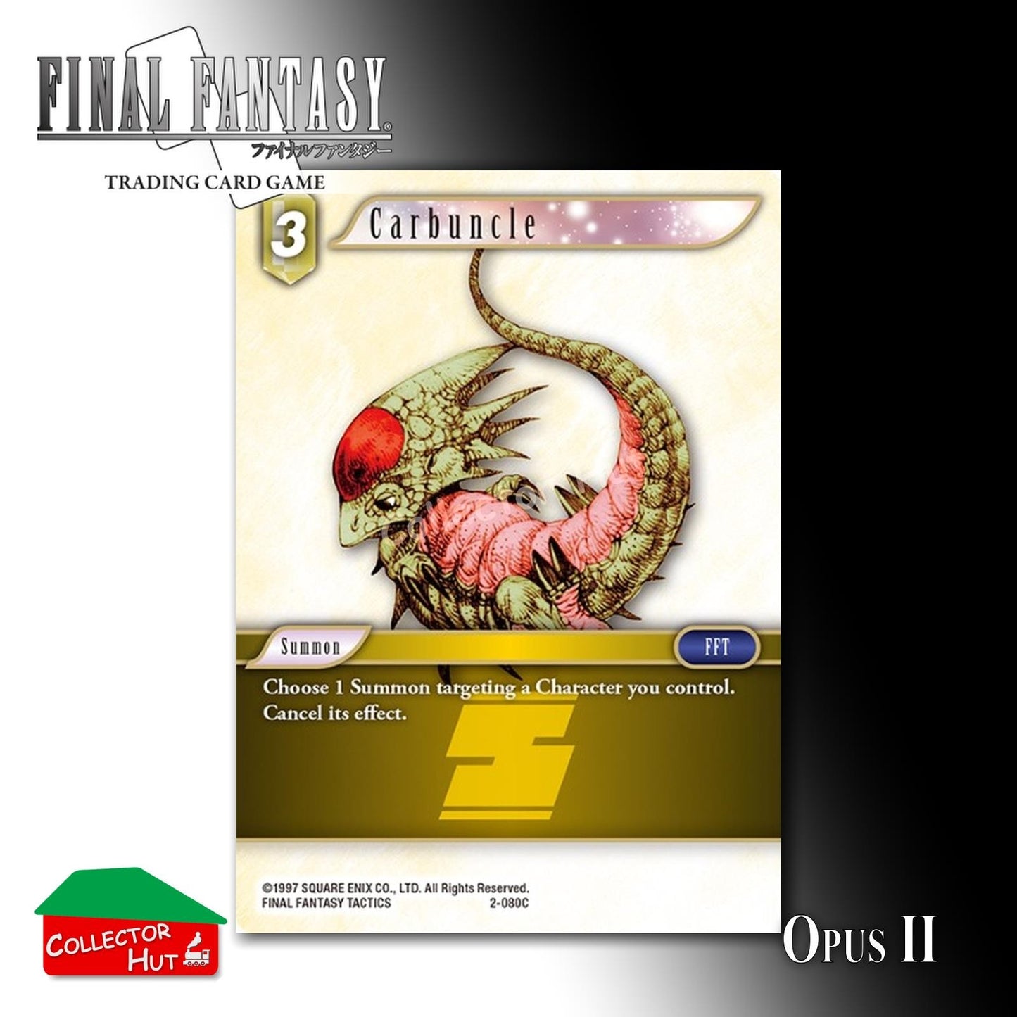 Final Fantasy Trading Card Game OPUS II 2 Singles You Choose