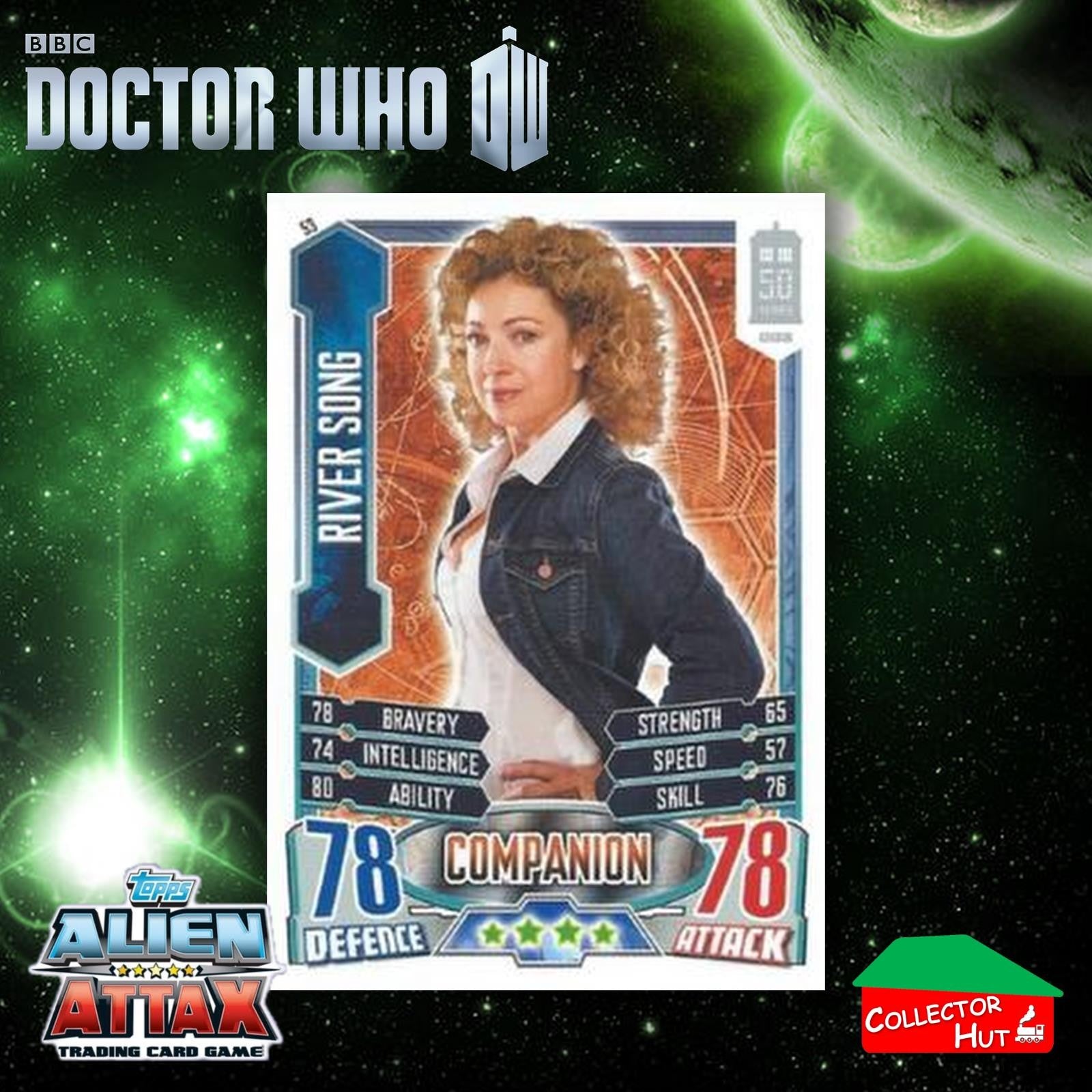 Topps Doctor Who Alien Attax 50th Anniversary Edition Companion Timeless Cards