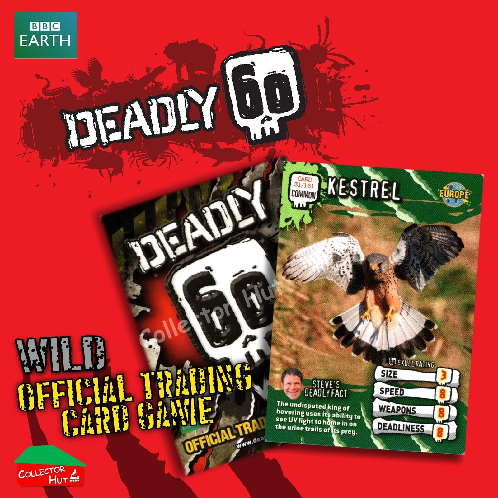 CBBC Deadly 60 WILD Trading Cards  Choose Your Cards