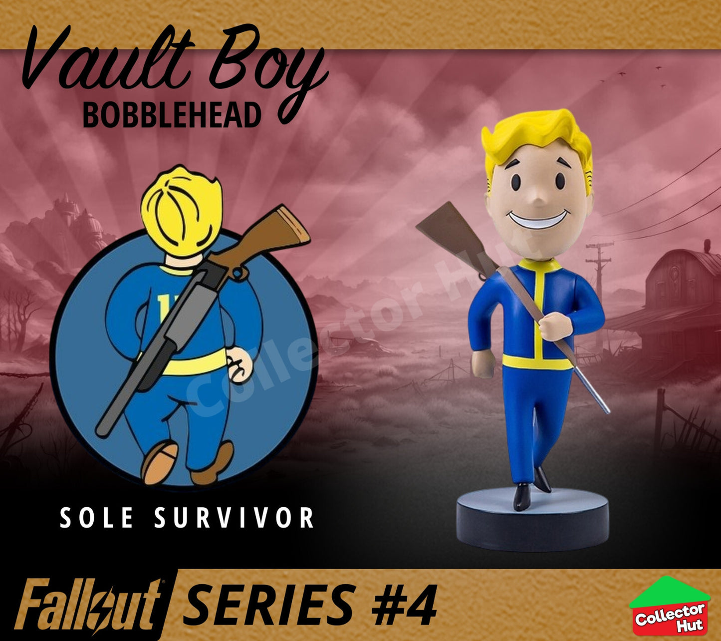 Fallout 4 Bobbleheads Series 4 Bethesda 2015 Gaming Heads