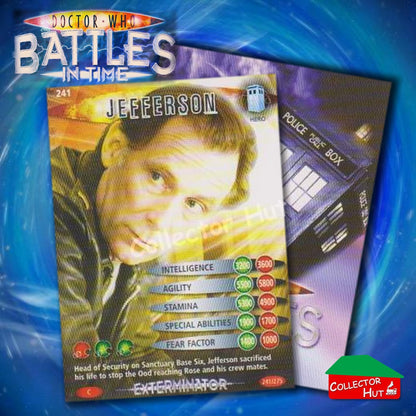 DOCTOR WHO Battles in Time #140-275 EXTERMINATOR RARE & COMMON Cards YOU CHOOSE