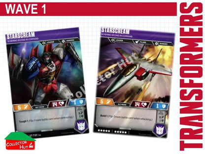 Transformers TCG CHARACTER Trading Cards All Waves