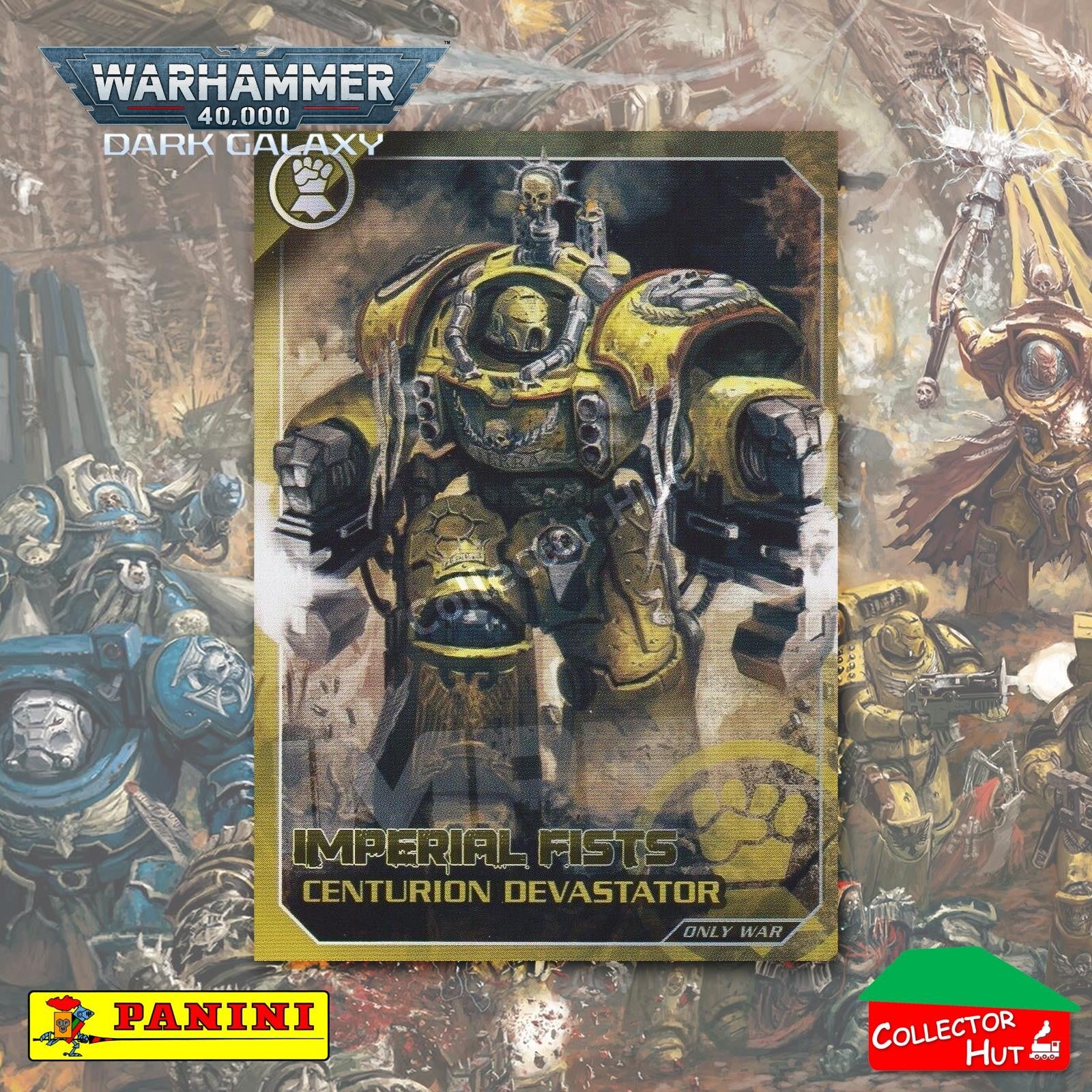 PANINI Warhammer 40,000 Dark Galaxy Only War Base Trading Cards #1-225