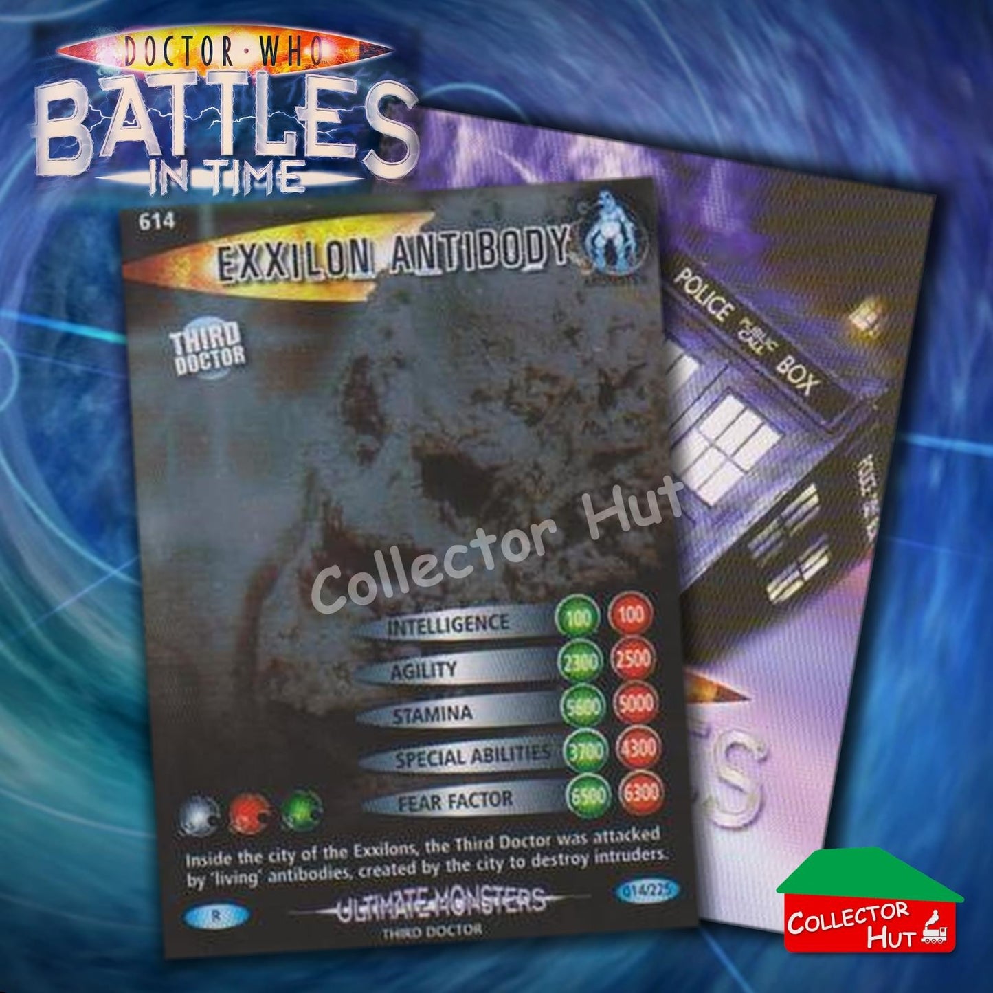DOCTOR WHO Battles in Time #601-825 ULTIMATE MONSTERS RARE & COMMON Cards