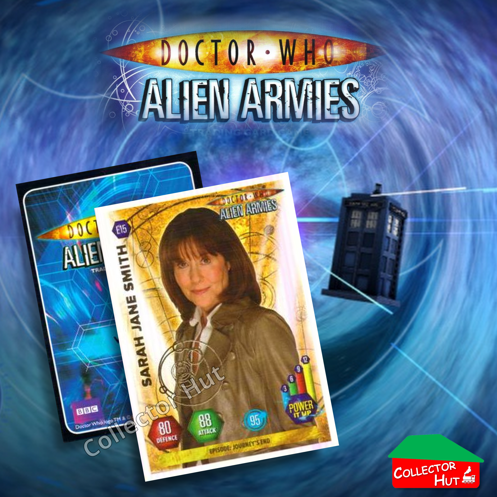 DOCTOR WHO Alien Armies Trading Cards Glitter Super Emboss Foil Cards