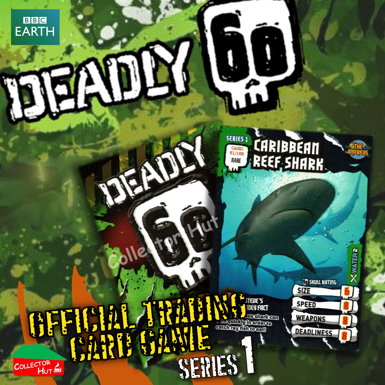 CBBC Deadly 60 Season 1, 2 & Wild FOIL RARE LIMITED Trading Cards