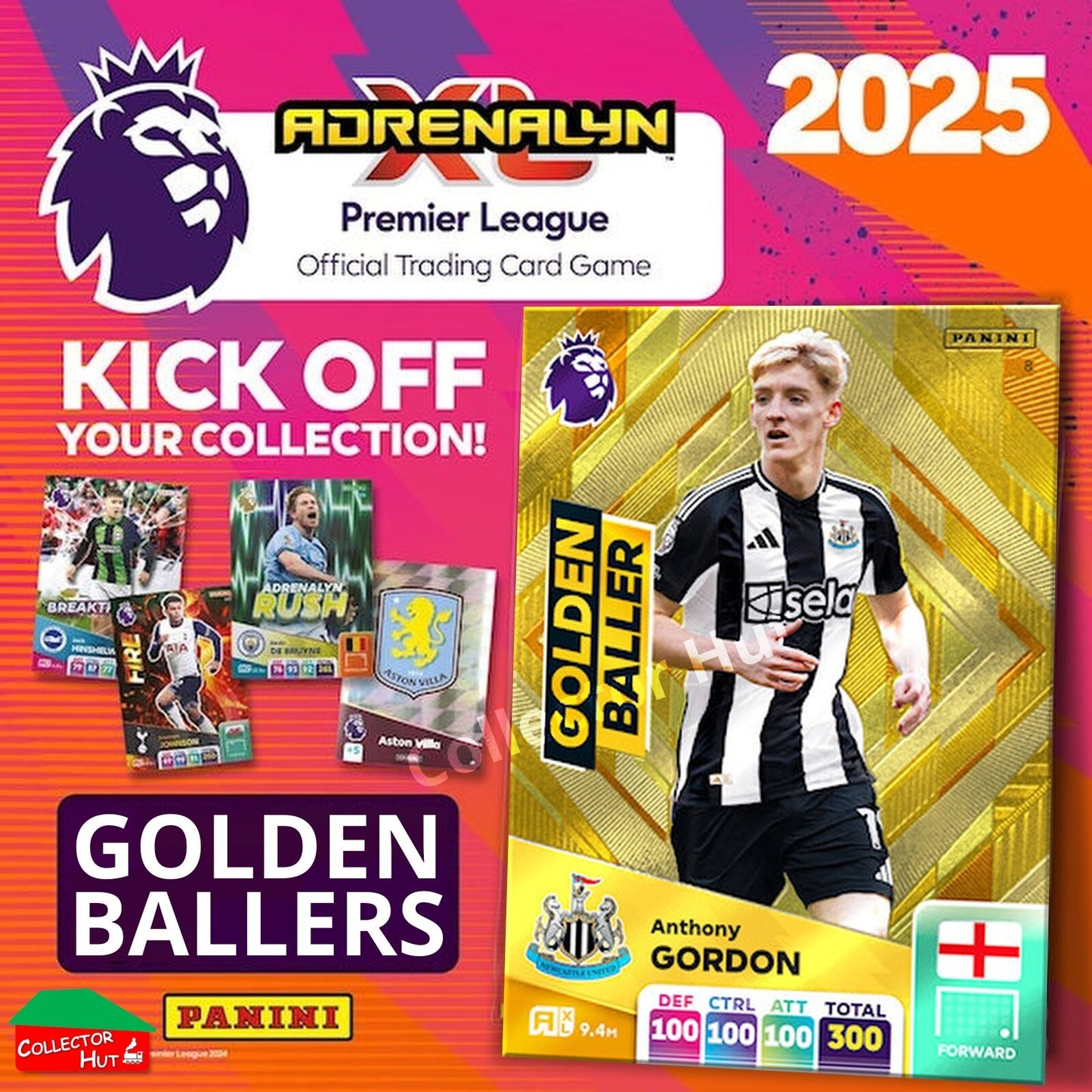Panini Adrenalyn XL Premier League 2025 2024/25 Golden Ballers & Limited Edition