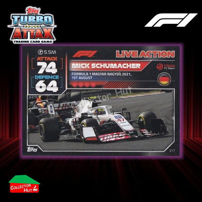 Topps Turbo Attax Formula 1 F1 2022 #136-279 Base Cards YOU CHOOSE