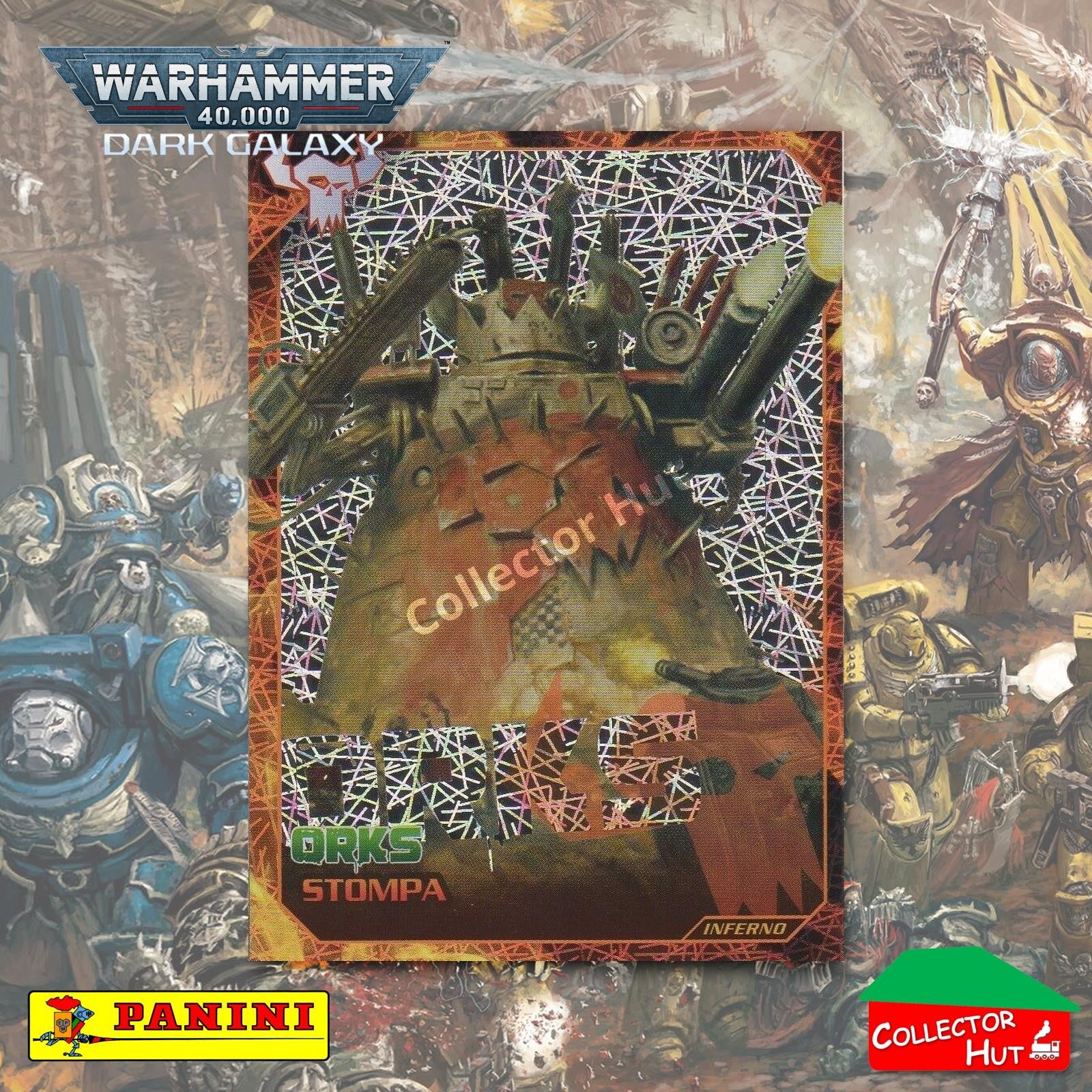 PANINI Warhammer 40,000 Dark Galaxy Webway Inferno Adamantium Limited FOIL Cards