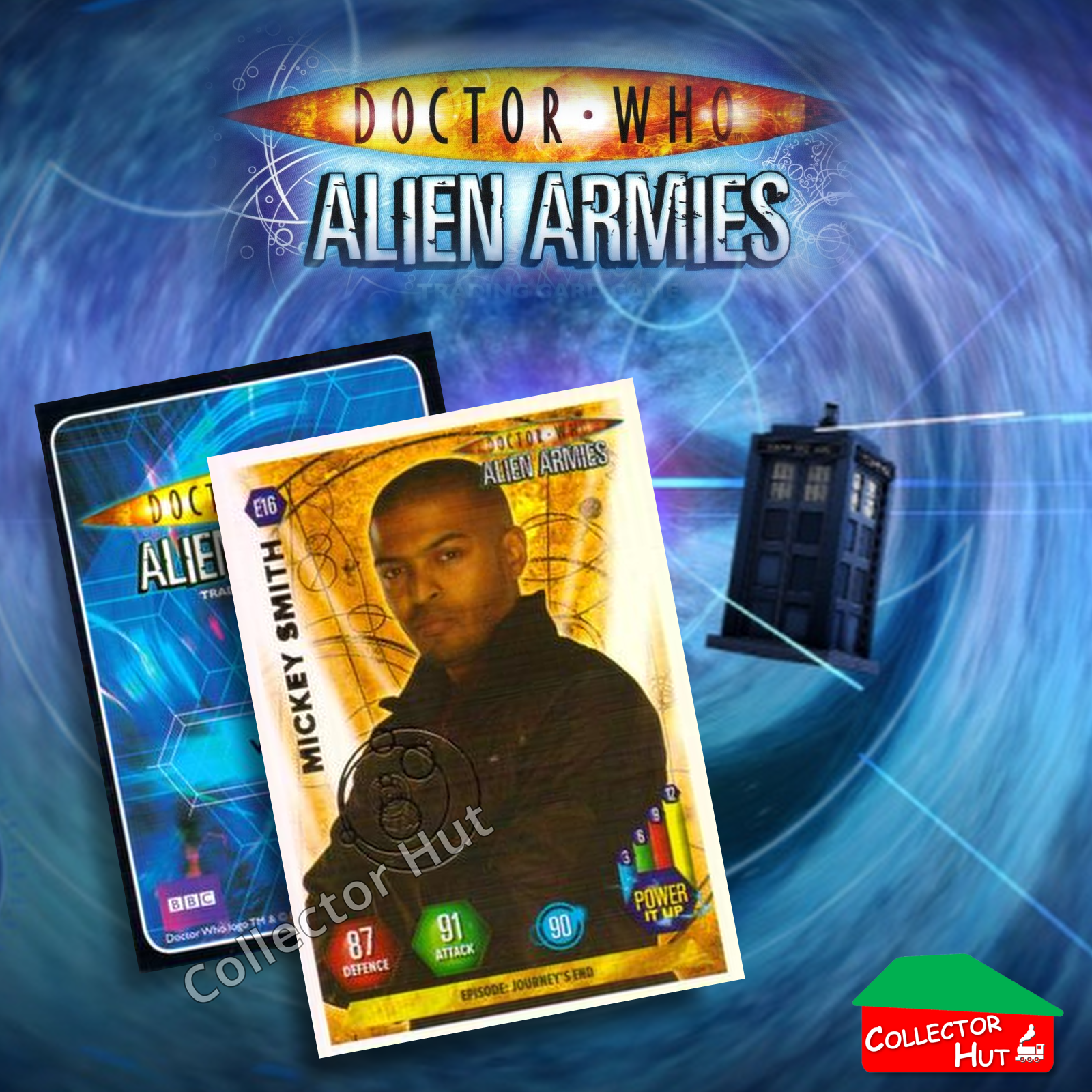 DOCTOR WHO Alien Armies Trading Cards Glitter Super Emboss Foil Cards