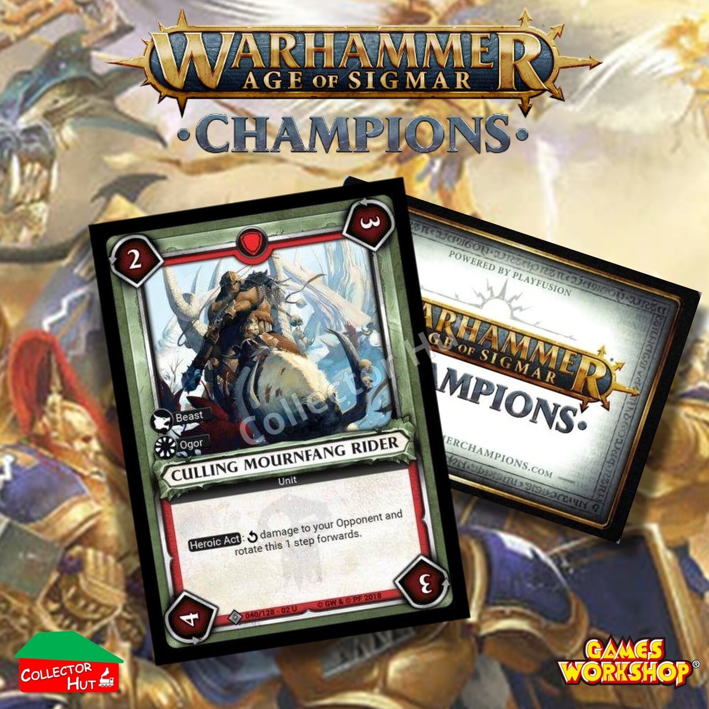 Warhammer Age of Sigmar: Champions Wave 2 ONSLAUGHT FOIL Cards CHOOSE SINGLES