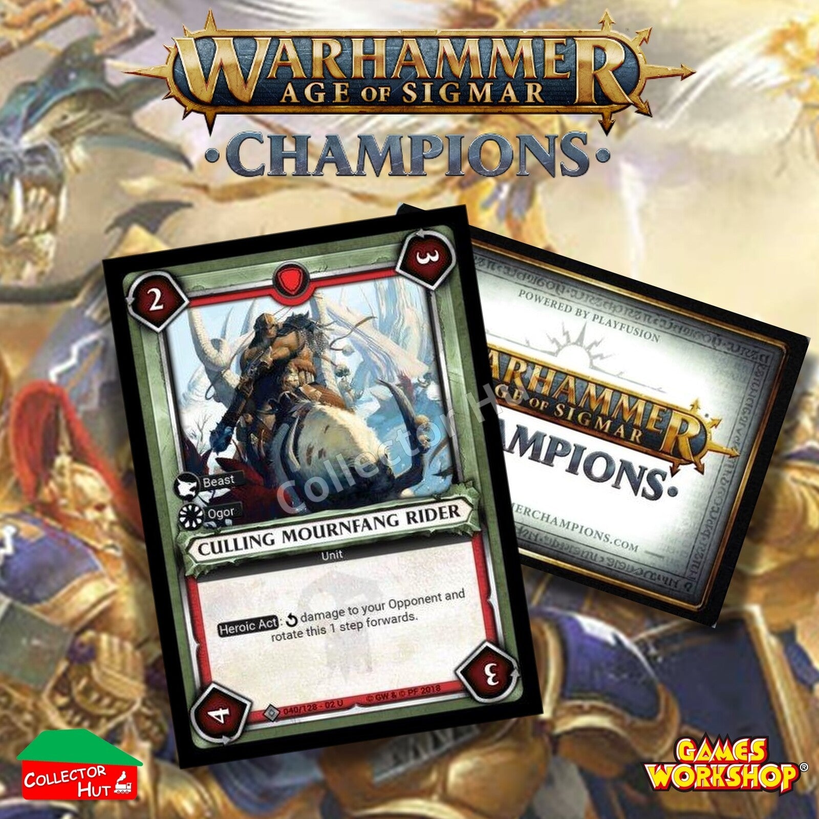 Warhammer Age of Sigmar: Champions Wave 2 ONSLAUGHT FOIL Cards CHOOSE SINGLES