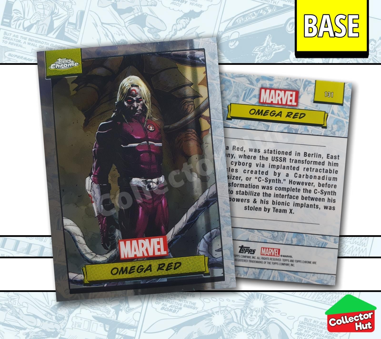 Marvel Topps Chrome 2024 Base Card Collection 1-150 YOU CHOOSE