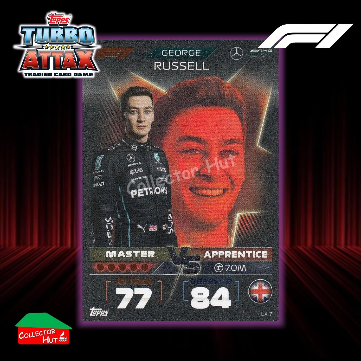 Topps Turbo Attax Formula 1 F1 2022 Limited Edition, 100 Club & Foil Cards