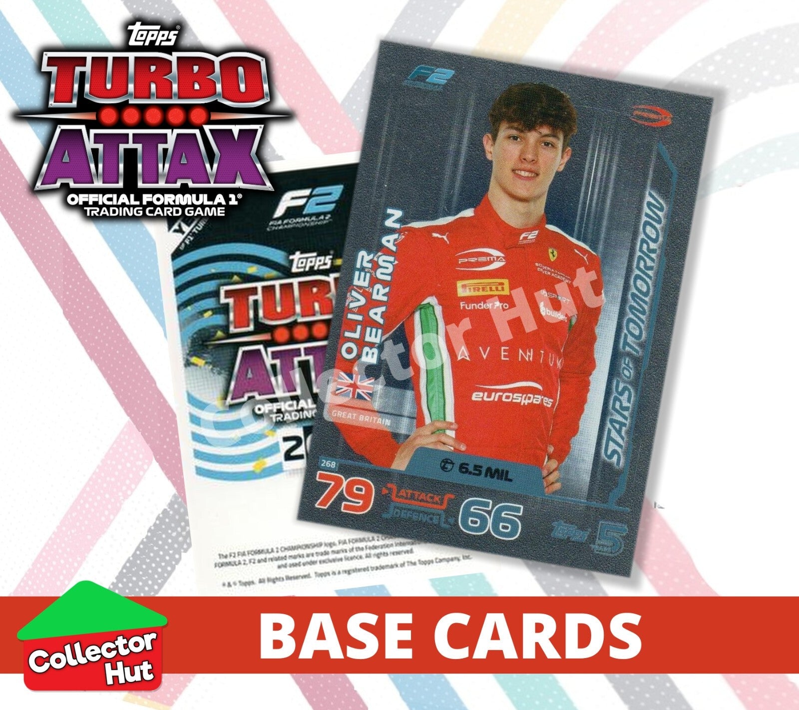 Topps Turbo Attax Formula 1 F1 2024 #167-312 Base Cards YOU CHOOSE