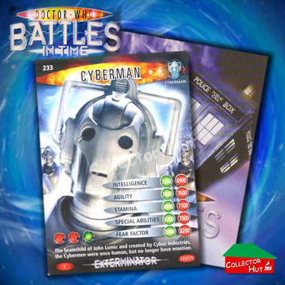 DOCTOR WHO Battles in Time #140-275 EXTERMINATOR RARE & COMMON Cards YOU CHOOSE