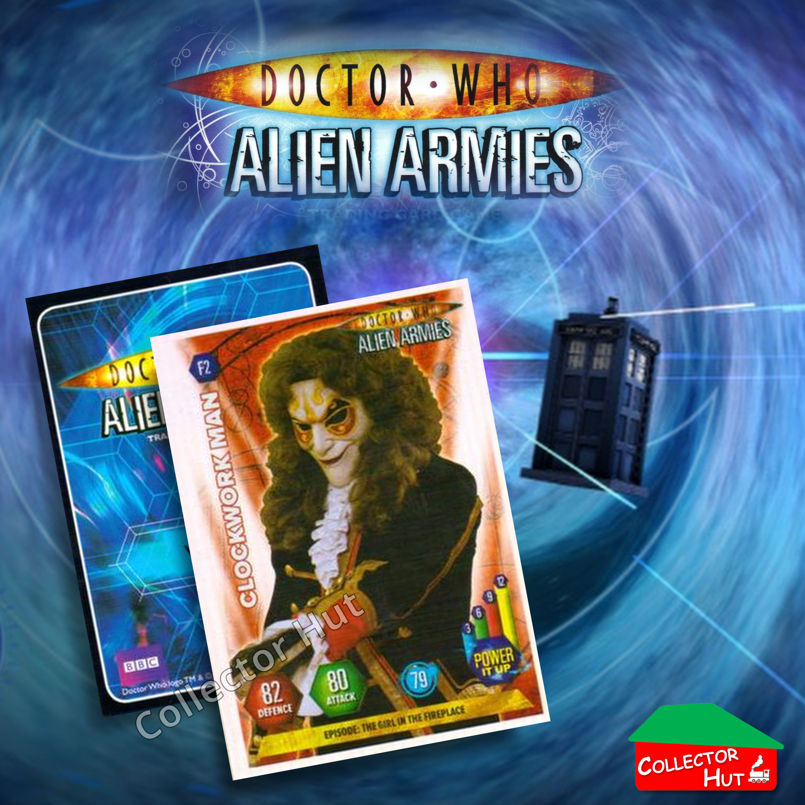 DOCTOR WHO Alien Armies Trading Cards Glitter Super Emboss Foil Cards