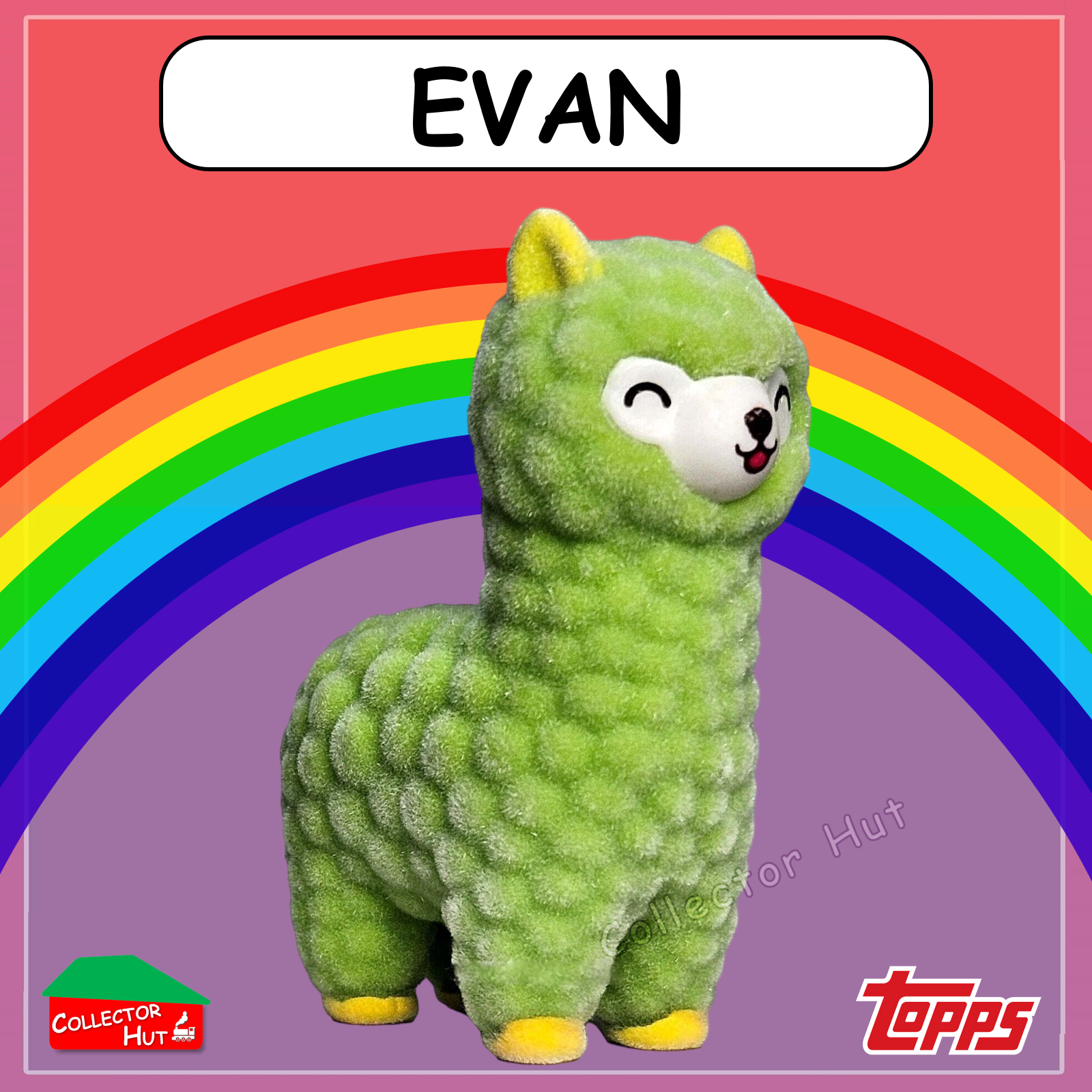 Topps I Love Llamas RAINBOW EDITION Cute Blind Bag Mini Figures